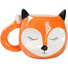 GENERICO - Taza Tazón Zorrito Fox Mug Cup Lindo Regalo Creativo