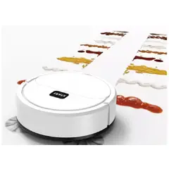 GENERICO - Robot Barredora Inteligente 2 en 1 Aspiradora Barredora Limpiadora