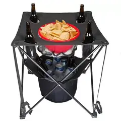 GENERICO - Mesa plegable para picnic negra