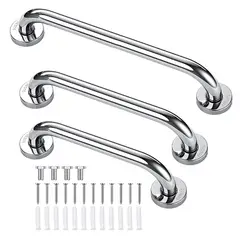 KUANGYE - Pack De 3 Manillas (barra) Seguridad Baño Ducha Pasa Manos