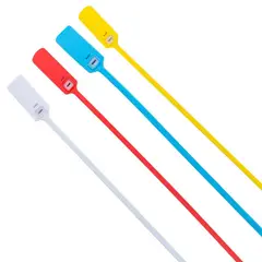 ATLANTICSWIRE - PRECINTO SELLO DE SEGURIDAD 40 CMS, NUMERADO, 100 UNI, BLANC