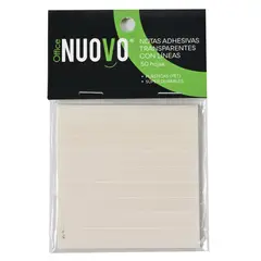NUOVO - Pack 2 Set 50 notas adhesivas plásticas lineadas