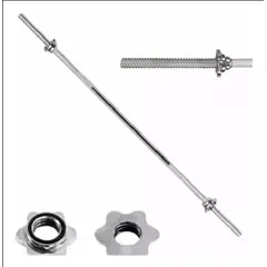 GENERICO - Barra Recta Pre Olimpica 1.20 Mts / Ejercicios / Fitness