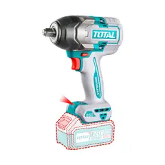 TOTAL TOOLS - Llave de Impacto Brushless Industrial 12 Pulgadas 850nm + Dados TOTAL