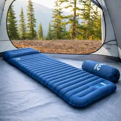 WILD TRAVEL - Colchoneta Inflable Trekking Ultraligera TrailMat WildTravel