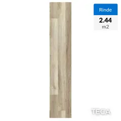 JOYTEK - Piso Flotante 8 mm TECA 122 cm x 20 cm RINDE 2.44 m2 (Precio por caja)