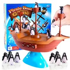 GENERICO - Juego De Mesa Equilibrio Barco Pirata No Lo Dejes Caer