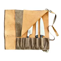 RANTY - PORTA CUCHILLOS DE CUERO