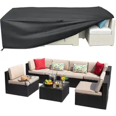 KUANGYE - Funda Impermeable Para Muebles De Jardín O Exterior 250 X 200