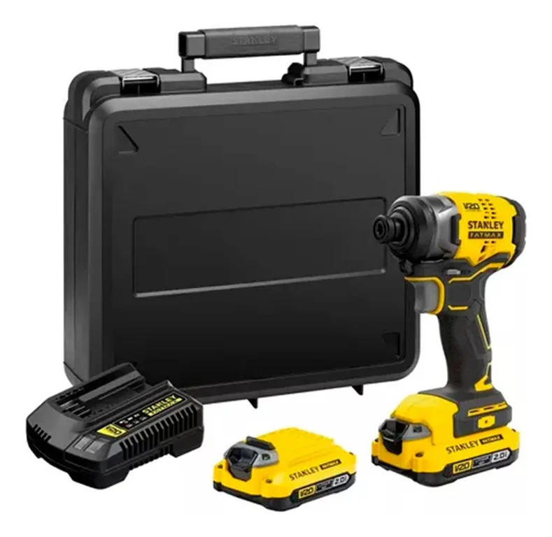 Kit Atornillador De Impacto V20 Fatmax Sbi810d2k-b2