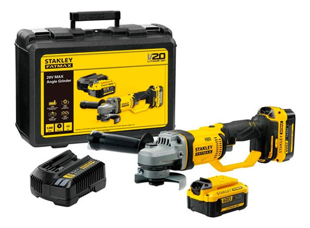 Kit Esmeril Inal. Fatmax Scg400m2k-b2 a $179.990