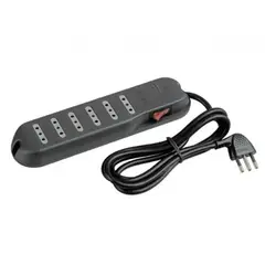 BTICINO - Alargador slim6 2P+T 10A 1 5m gris de