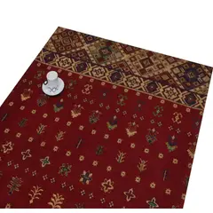 DECOGHAR - Alfombra Jacquard Vintage Burdeo 150 X 240 mts