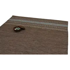 DECOGHAR - Alfombra Kilim Rustic Nomad Marrón 150 X 210 mts