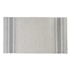 DECOGHAR - Alfombra Kilim Rustic Nomad Antideslizante Lt Gris 180 X 280 mts