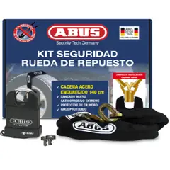 ABUS - Kit Seguridad Rueda De Repuesto 83WPCS - Cadena 8KS85