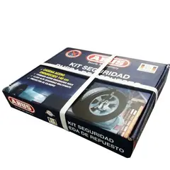 ABUS - Kit Seguridad Rueda De Repuesto 83WPCS - Cadena 10KS140