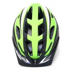 RADICAL MOUNTAIN - Casco MTB Con Luz Matt Negro Verde L 58-61cm