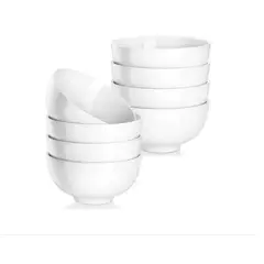 GENERICO - Bolw De Cerámica 13 Cm Pack 6 Unds Apto Para Hornos