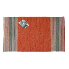 DECOGHAR - Alfombra Kilim Rustic Nomad Antideslizante Naranja 180 X 280 mts