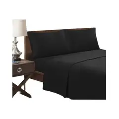 GENERICO - Sábanas 144 Hilos Suaves - 1 Plaza C4