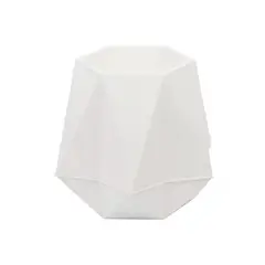 WAKESHOME - Macetero De Plastico Moderno Ancho 17cm Alto 30cm