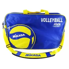 MIKASA - Bolso Azul Amarillo 6 Balones