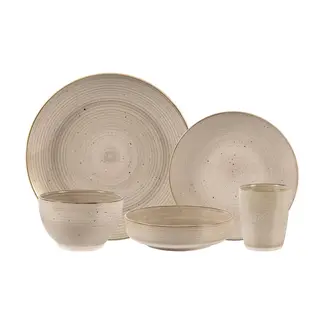 SIMPLIT - Juego de Loza 30 pcs Cerámica Siena