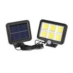 GENERICO - Foco Led Solar Exterior Cob 260 Lm 250 Watts Recargable.