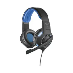 TRUST - Audífonos Gamer Led Azul Sonido 7.1 Gxt 350 Radius - SC