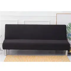 GENERICO - FUNDA DE FUTON CUADRILLE NEGRO 160x230