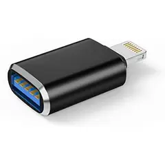 KUULAA - Adaptador Para iPhone 11 12 13 14 / Carga y datos de Lightning a USB-A