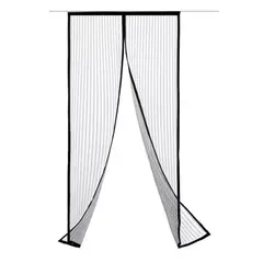 OEM - Malla Mosquitera Cortina Con Cierre Imánes Puertas 110x210cm