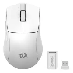 REDRAGON - Mouse Wireless Ultra Light K1ng M916 1k Blanco