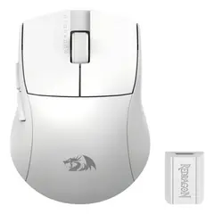 REDRAGON - Mouse K1ng Pro 4k Hz Wireless White Color Blanco