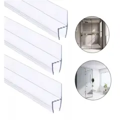 KUANGYE - Paquete De 3 Tiras De Sellado Lateral Para Puerta De Ducha