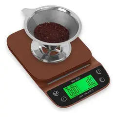 GENERICO - Pesa De Alimentos Balanza Cafe 3kg Bascula Con Temporizador