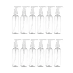 GENERICO - Set 12 Botella Dispensadora 75 Ml Transparente Multiuso