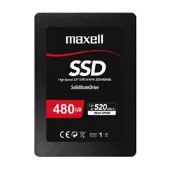 MAXELL - Disco Duro Solido Ssd Interno 480Gb Sata III 2.5"