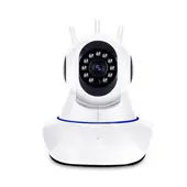 GENERICO - Cámara De Seguridad WIFI 360 Con Resolución 1mp, Visión Nocturna