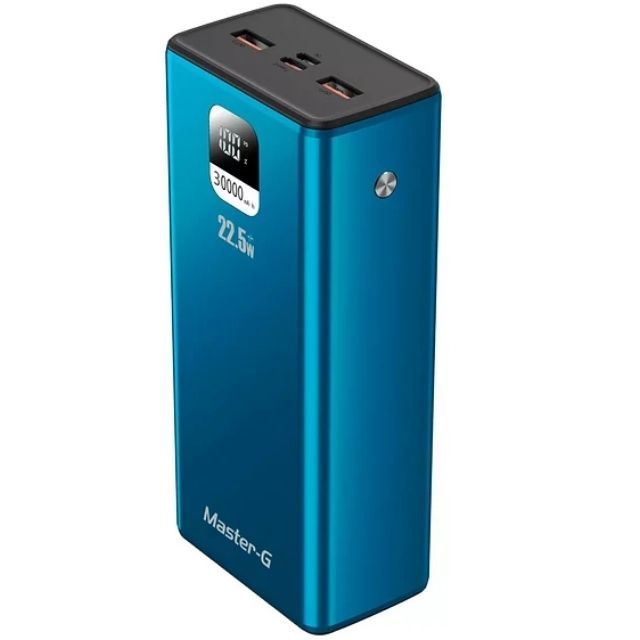 Batería Externa Power Bank 30000 Mah 22.5w Pd Master-g