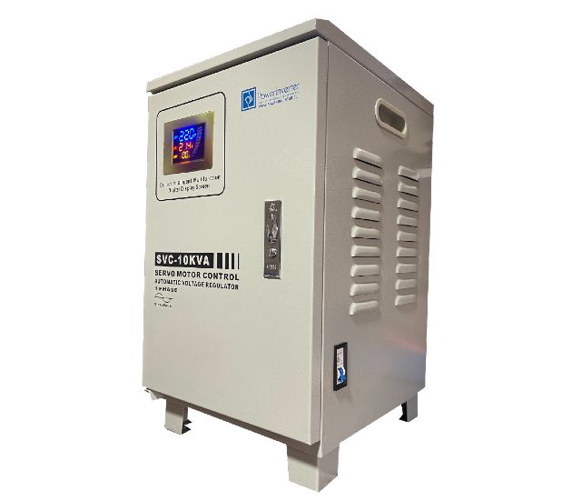REGULADOR ESTABILIZADOR AUTOMÁTICO 10000VA 220VAC-AVR-SERVO MOTOR
