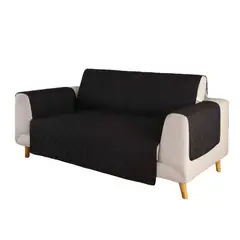 GENERICO - Cubre Sofa de 2 cuerpos con ligas Sujetadoras y ANTI-DERRAME