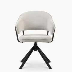 FORM DESIGN - Silla de Oficina Stanford Gris Claro Giratoria Form