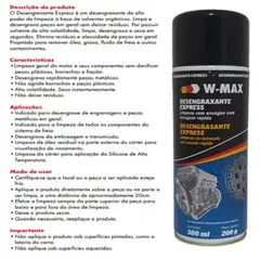 WURTH - Desengrasante Express W Max 500ml