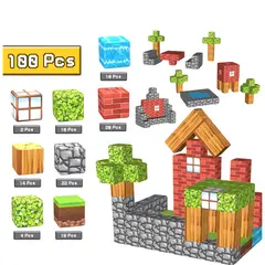 GENERICO - Bloques de Construcción Magnéticos, 100 piezas