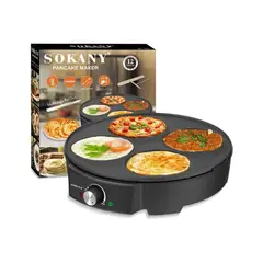 GENERICO - SARTÉN PANCAKE MAKER PLANCHA MULTIUSO 4 EN 1