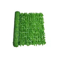 GENERICO - 2x Malla Alfombra Hojas Enredadera Treillage Reja Cortina