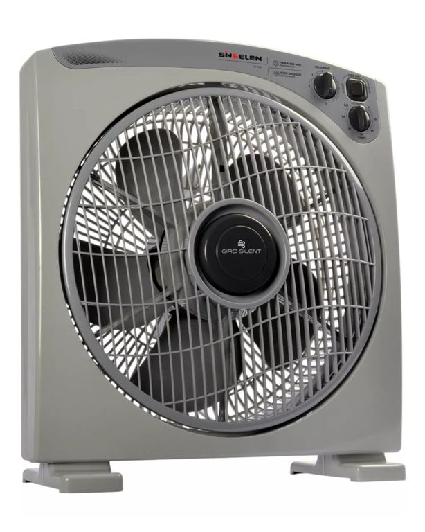 Ventilador Box Mesa Piso Vb-12GR Silencioso Timer 120 minutos