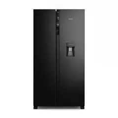 FENSA - Refrigerador 529L No Frost Side By Side Inverter Dispensador de Agua SFX530B Negro